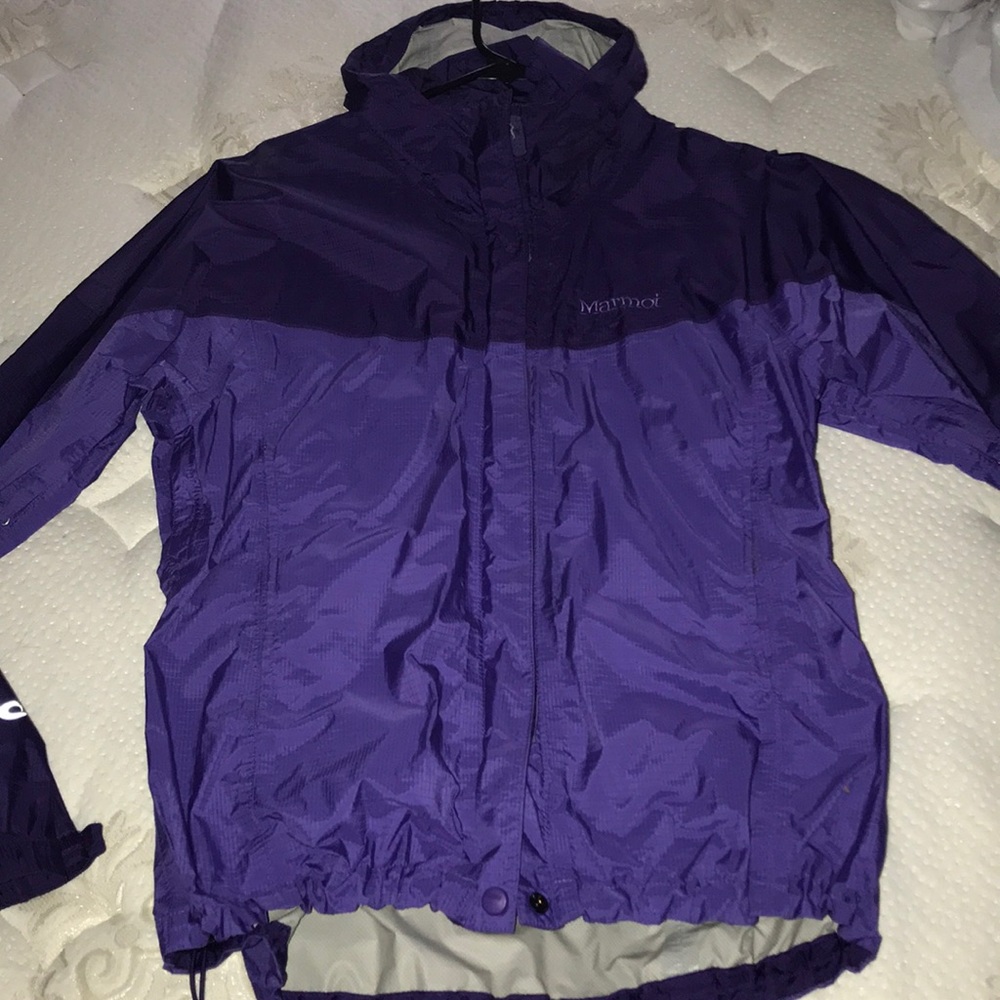 Purple marmot jacket